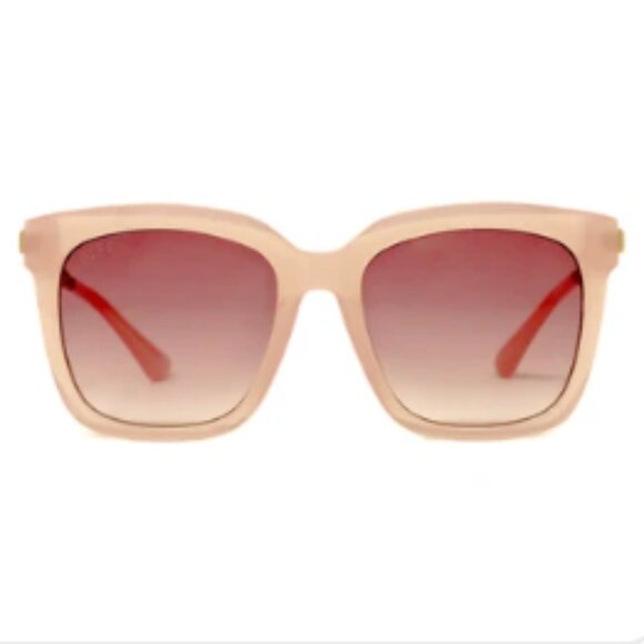 Diff Eyewear - Hailey Sunglass & Cleaning Kit Bundle - Pink Crystal + Rose Gradi - Picture 2 of 5